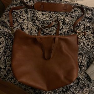 Madewell Leather Tote Bag